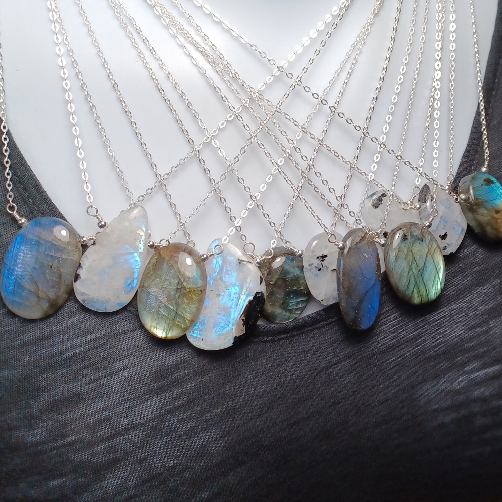 HANDMADE CRYSTAL & 925 SS JEWELRY